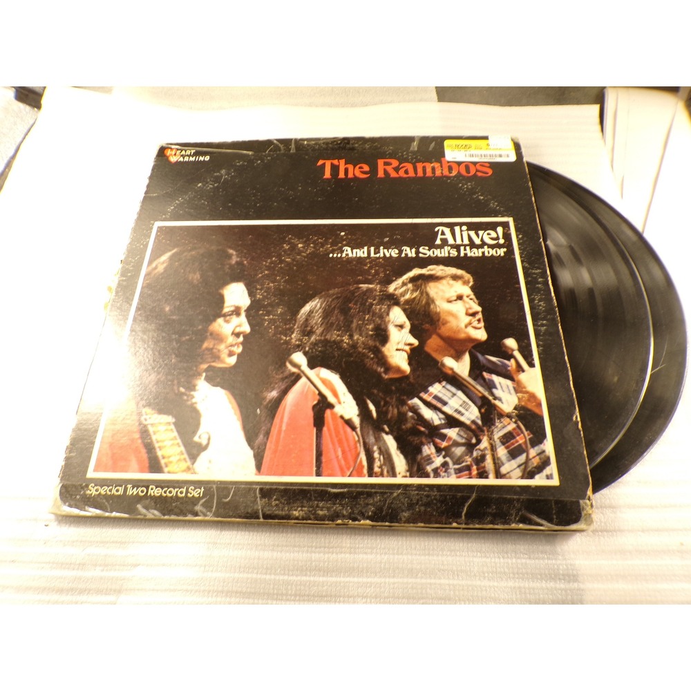 The Rambos Alive And Live At Soul's Harbor 1974 2 LP Vinyl Heart Warming 2R3347